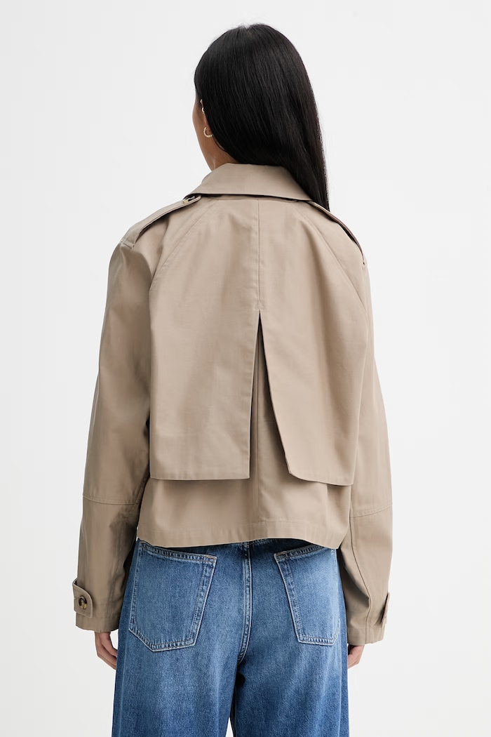 Îmbrăcăminte rag & bone trenci pentru femei din bumbac Jamie RAB126S0MOW maro
