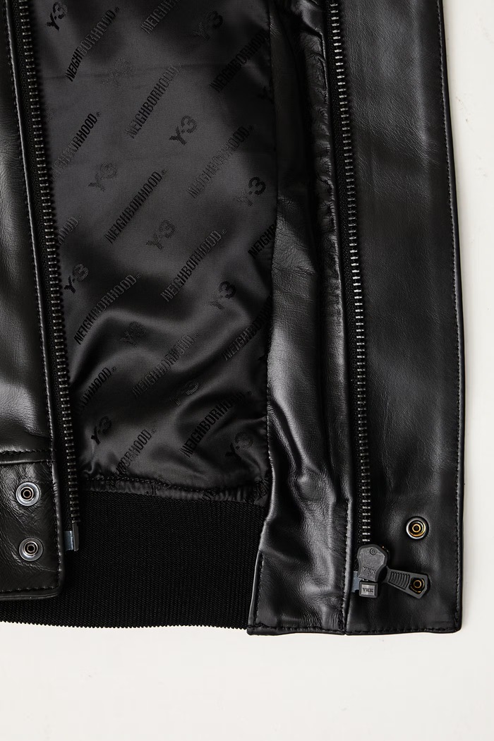 Y-3 Giacca in pelle da uomo KT4301