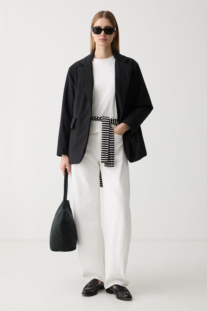 DKNY демісезонна куртка жіноча DJ5J6146 чорний SS26