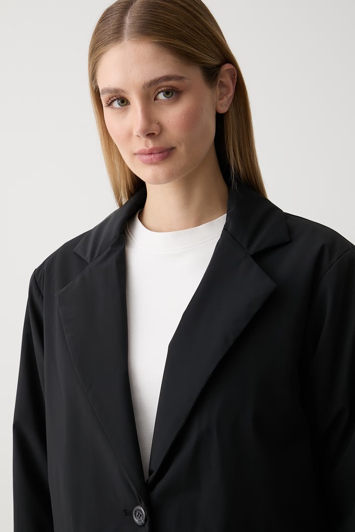 DKNY демісезонна куртка жіноча чорний DJ5J6146