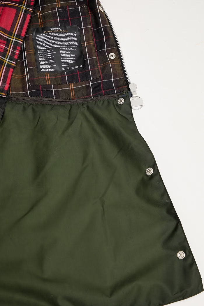 Barbour x Ganni kurtka przejściowa bawełniana LWX1524TN11