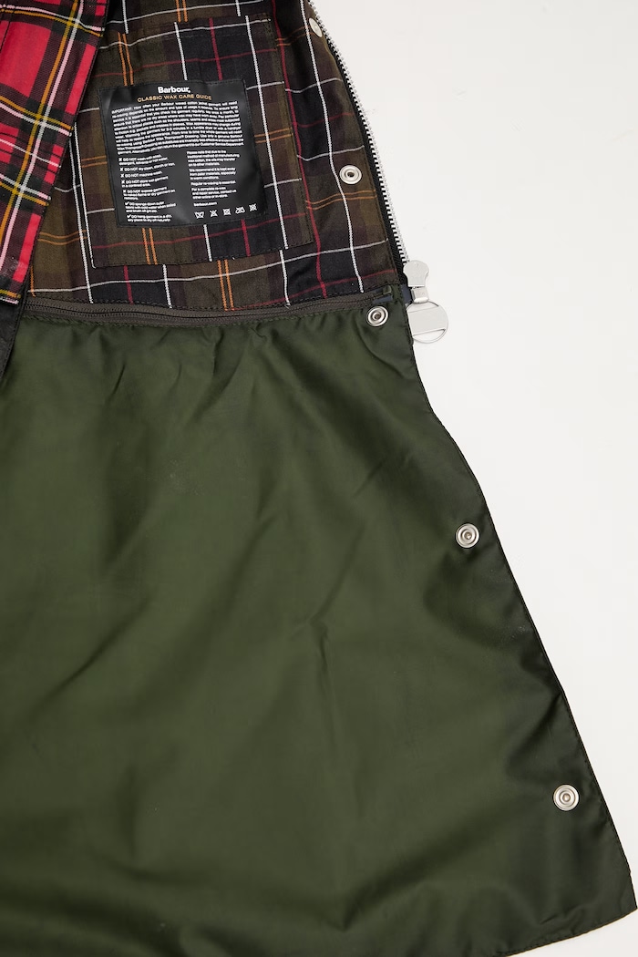 Barbour x Ganni kurtka przejściowa bawełniana LWX1524TN11