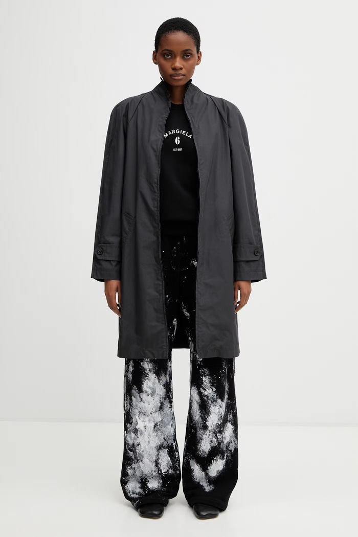 MM6 Maison Margiela duga jakna za žene S62AN0176.M35858