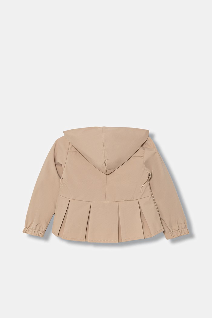 Dětská bunda Guess K6RL04.WFYD0.PPY2 béžová SS26