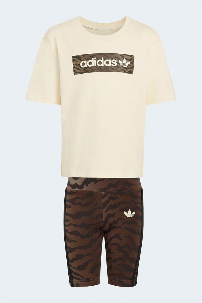 Detská súprava adidas Originals KD5822 béžová SS26