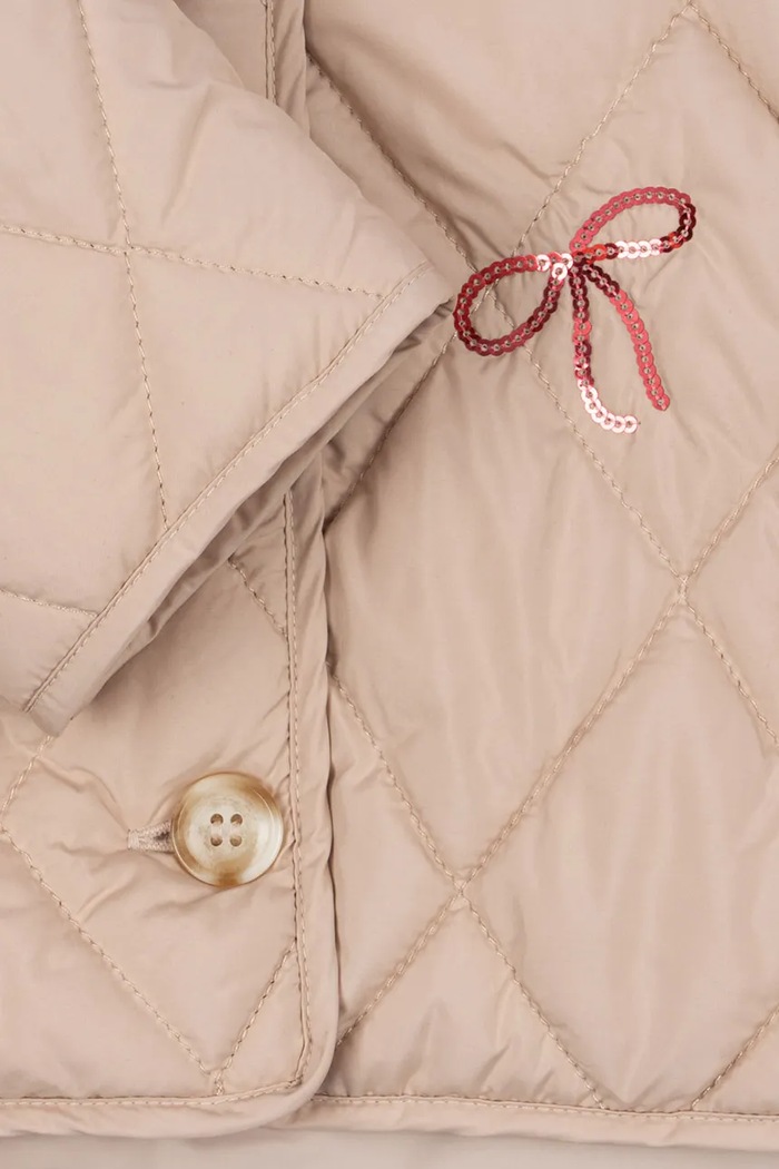 Detská bunda Konges Sløjd FLORA SEQUIN JACKET KS104811.PPY2 ružová