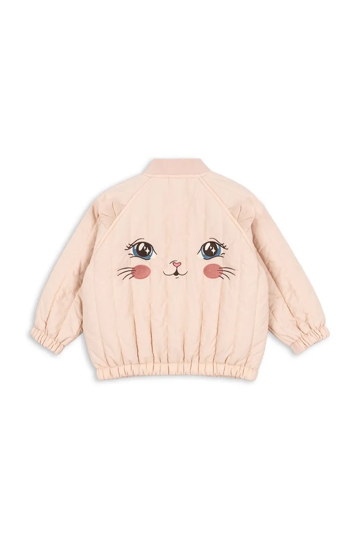 Παιδικό μπουφάν bomber Konges Sløjd JUNO KITTY BOMBER JACKET άλλο ροζ KS104879.PPY2