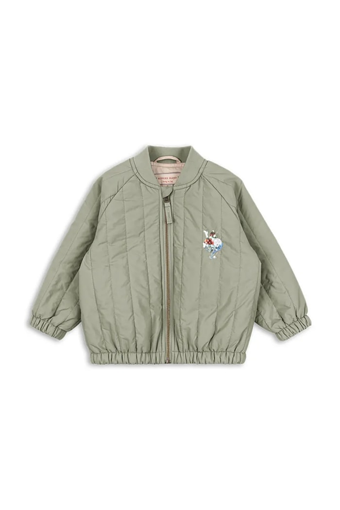Παιδικό μπουφάν bomber Konges Sløjd JUNO SEQUIN BOMBER JACKET άλλο μπεζ KS104887.PPY2