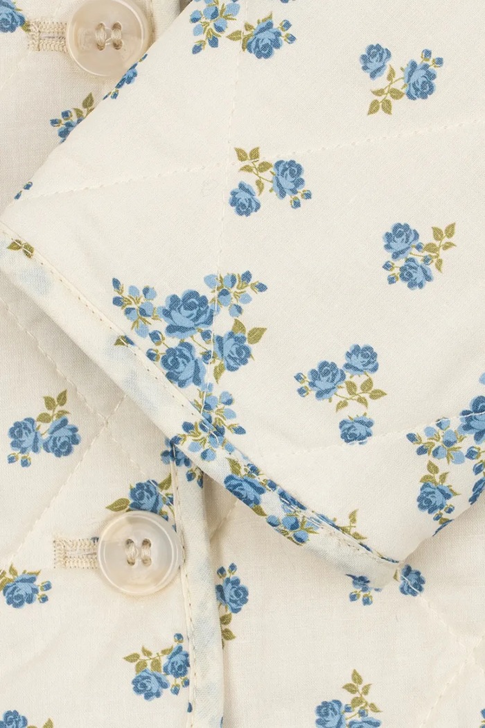 Konges Sløjd detská prešívaná bavlnená bunda PACEY QUILTED JACKET KS105024.PPY2 béžová