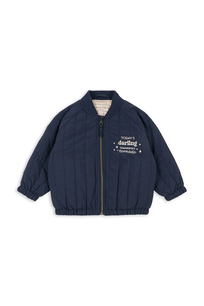 Konges Sløjd geacă bomber pentru copii JUNO BOMBER JACKET KS104493.PreSpring bleumarin SS26