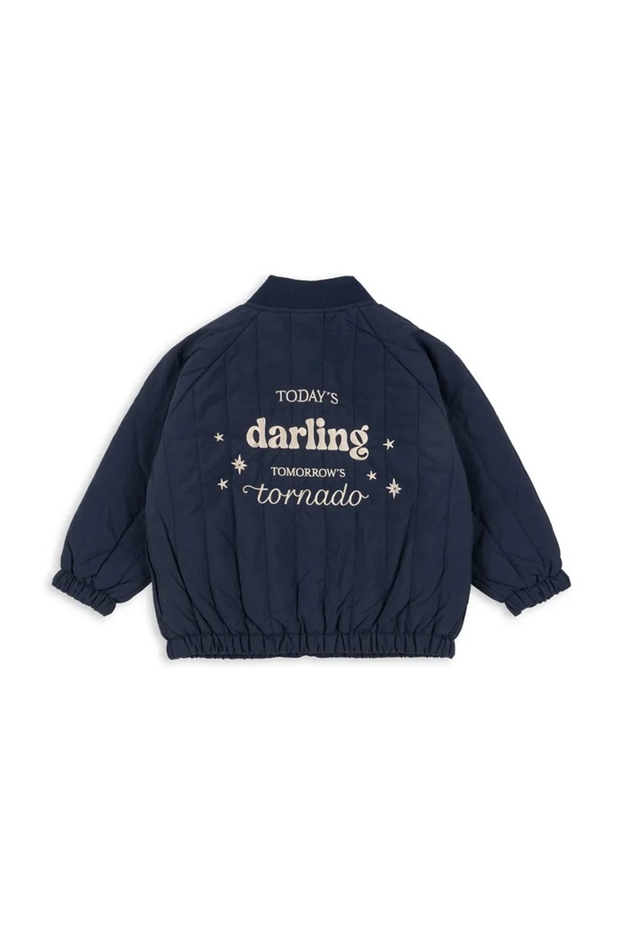 Băieți Konges Sløjd geacă bomber pentru copii JUNO BOMBER JACKET KS104493.PreSpring bleumarin