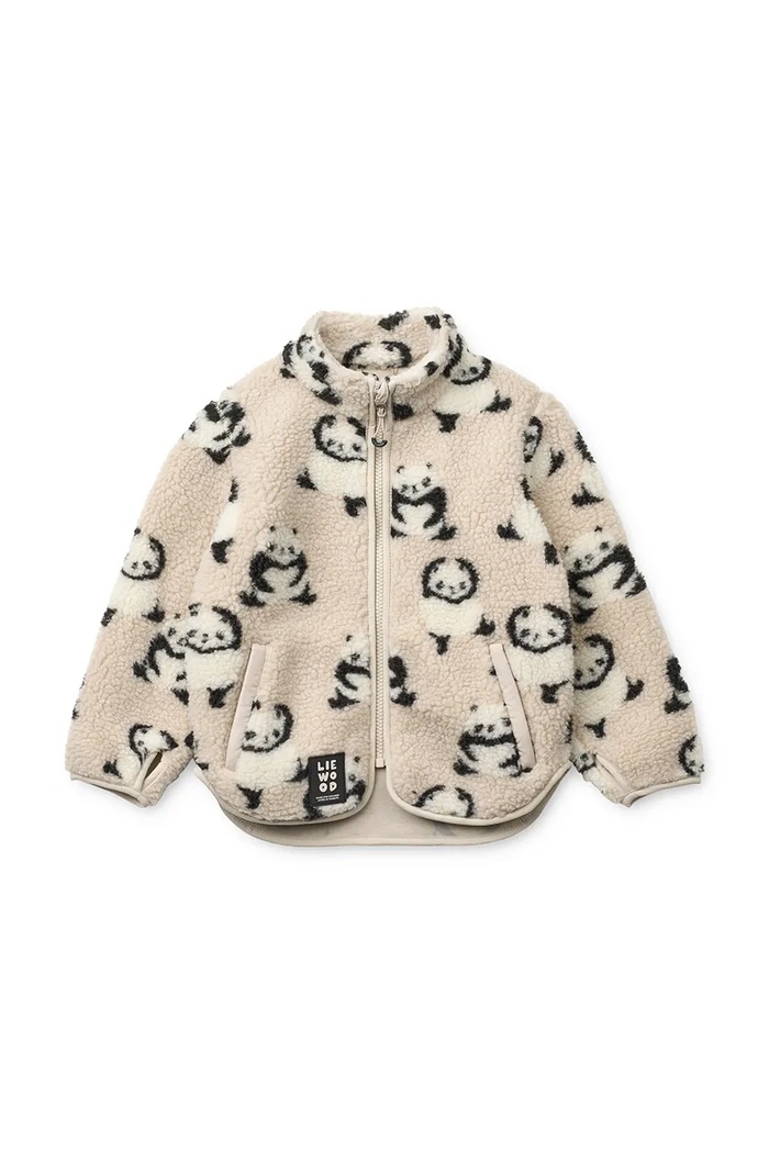 Παιδικό μπουφάν Liewood Nolan Pile Jacket LW19877.PPY2 μπεζ SS26