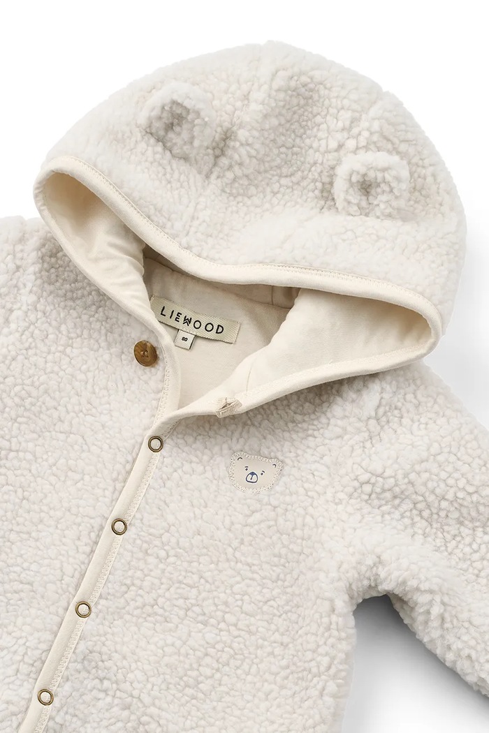 Chlapec Bunda Liewood Baylor Baby Jacket LW20801 biela