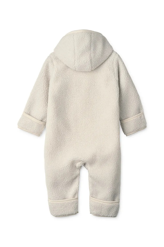 Overal pre bábätká Liewood Briley Baby Jumpsuit LW20819 biela SS26
