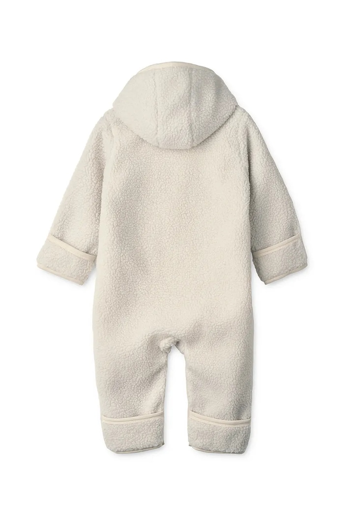 Overal pre bábätká Liewood Briley Baby Jumpsuit LW20819 biela SS26