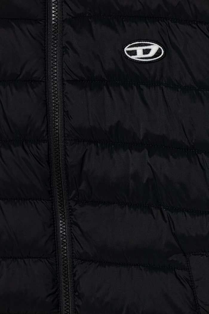 Chlapec Detská vesta Diesel JTEMPLY JACKET J02696.KXBT0 čierna