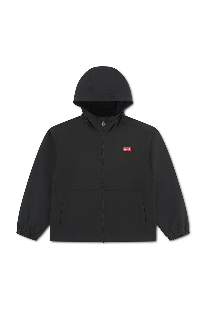 Levi's μεταβατικό μπουφάν παιδικό LIGHT WEIGHT WINDBREAKER μαύρο 8EP678