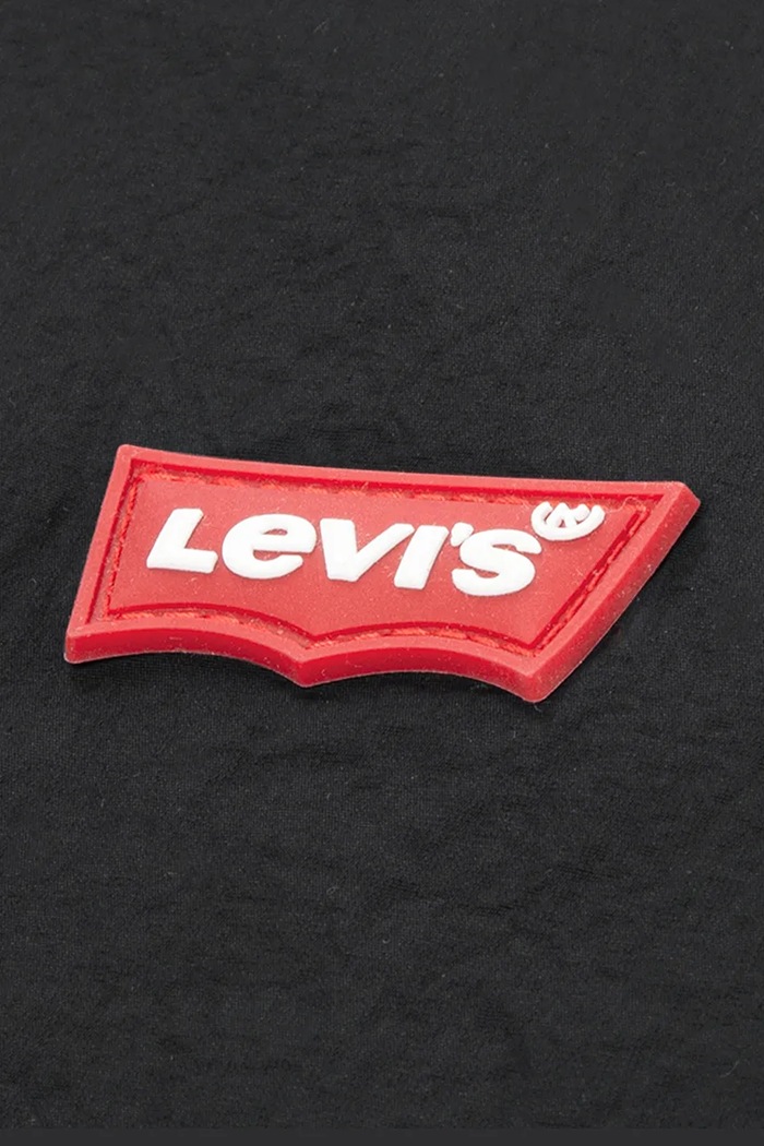 Αγορίστικα Levi's μεταβατικό μπουφάν παιδικό LIGHT WEIGHT WINDBREAKER 8EP678 μαύρο