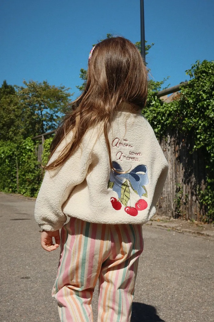 Παιδικό μπουφάν Konges Sløjd JAZZ TEDDY JACKET GRS άλλο μπεζ KS104861.PPY2