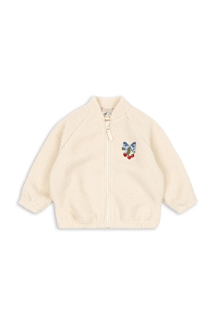 Παιδικό μπουφάν Konges Sløjd JAZZ TEDDY JACKET GRS KS104861.PPY2 μπεζ SS26