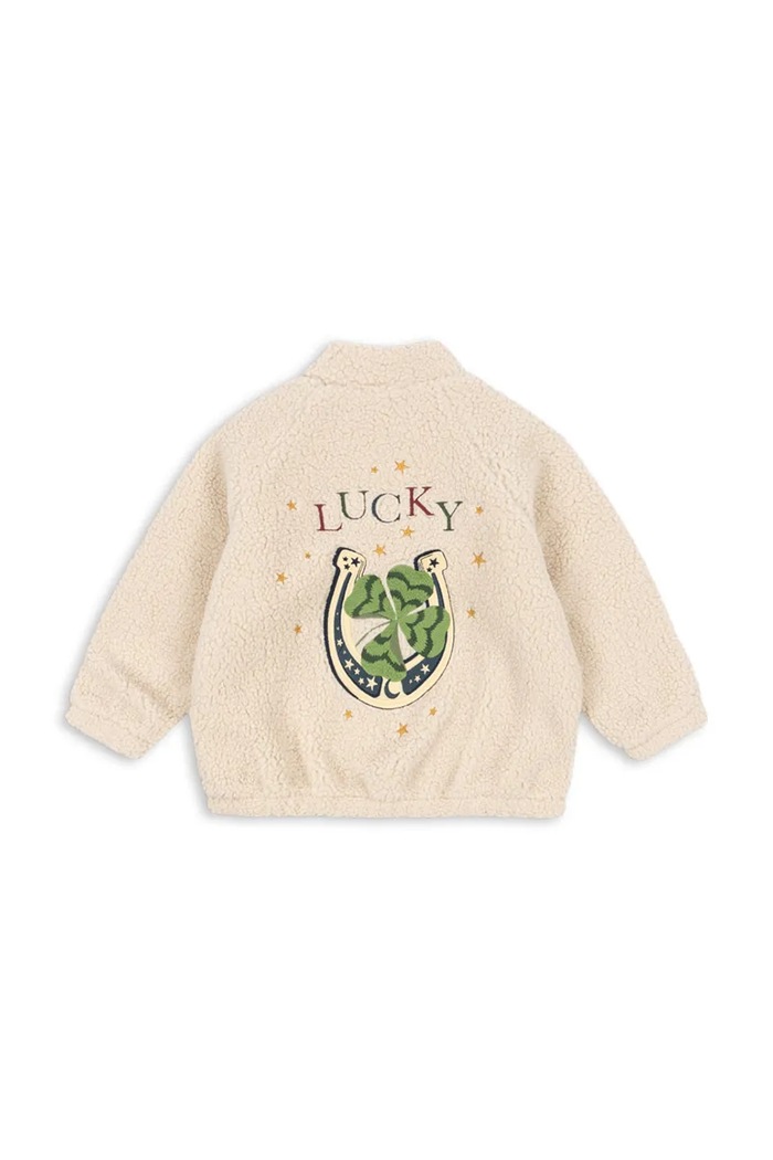 Dječaci Dječja jakna Konges Sløjd JAZZ TEDDY JACKET GRS KS104861.PPY2 bež