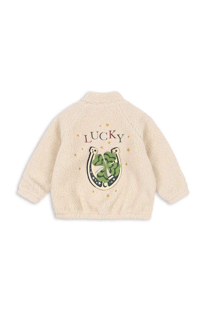 Dječaci Dječja jakna Konges Sløjd JAZZ TEDDY JACKET GRS KS104861.PPY2 bež
