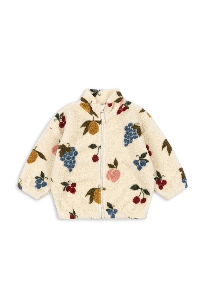 Dječja jakna Konges Sløjd JODY TEDDY JACKET GRS Planet friendly bež KS104868.PPY2