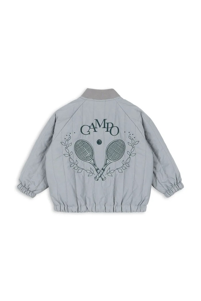 Detská bunda bomber Konges Sløjd JUNO BOMBER JACKET bomber modrá KS104877.PPY2