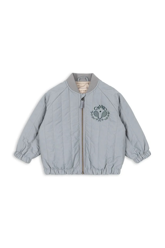 Detská bunda bomber Konges Sløjd JUNO BOMBER JACKET KS104877.PPY2 modrá SS26