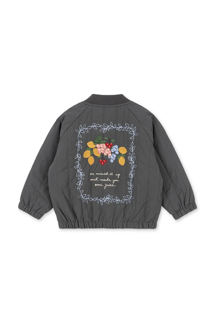 Dječaci Dječja bomber jakna Konges Sløjd JUNO BOMBER JACKET KS104877.PPY2 siva