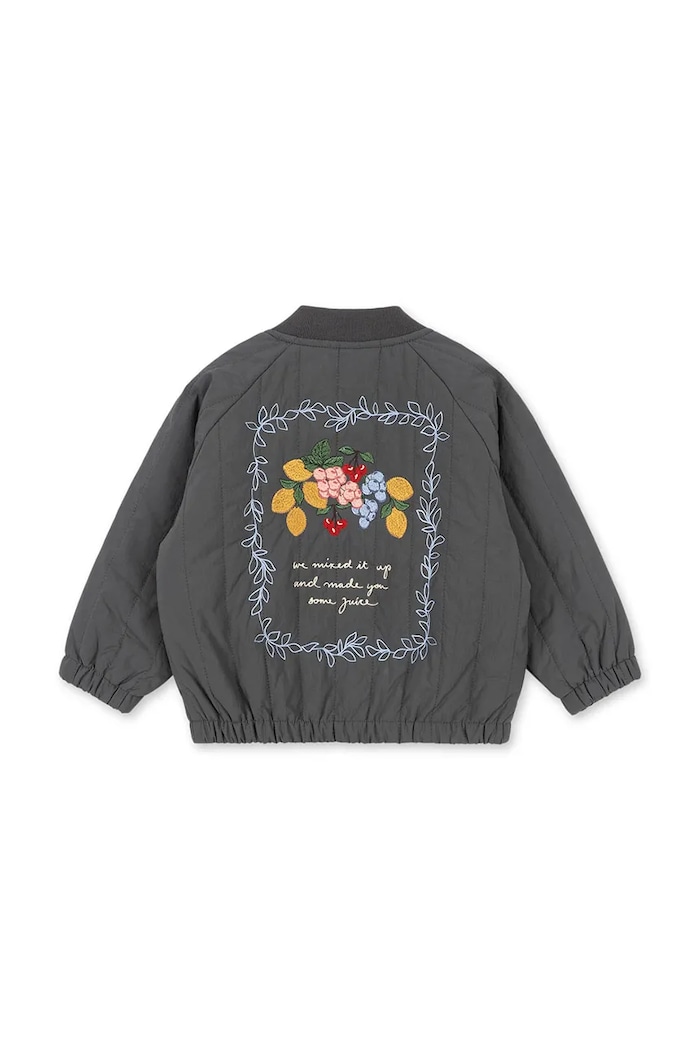 Dječaci Dječja bomber jakna Konges Sløjd JUNO BOMBER JACKET KS104877.PPY2 siva