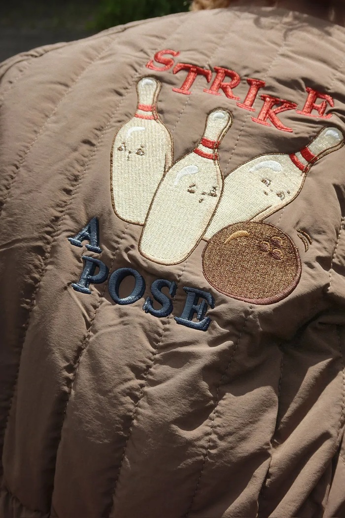 Konges Sløjd kurtka bomber dziecięca JUNO BOMBER JACKET KS104877.PPY2