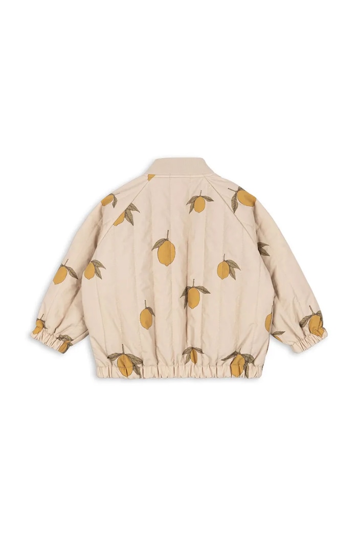 Dječaci Dječja bomber jakna Konges Sløjd JUNO PRINTED BOMBER JACKET KS104883.PPY2 bež