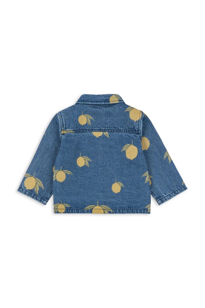 Detská rifľová bunda Konges Sløjd MAGOT JACKET GOTS KS104971.PPY2 tmavomodrá SS26