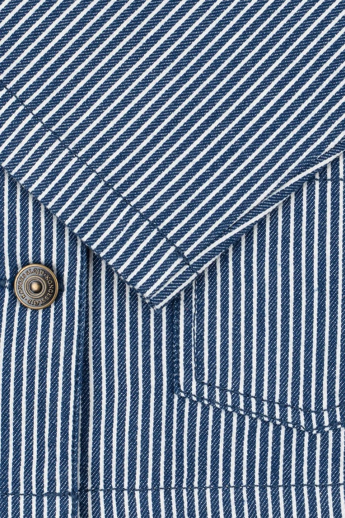Detská bunda Konges Sløjd LUC SHIRT JACKET GOTS modrá KS104958.PPY2