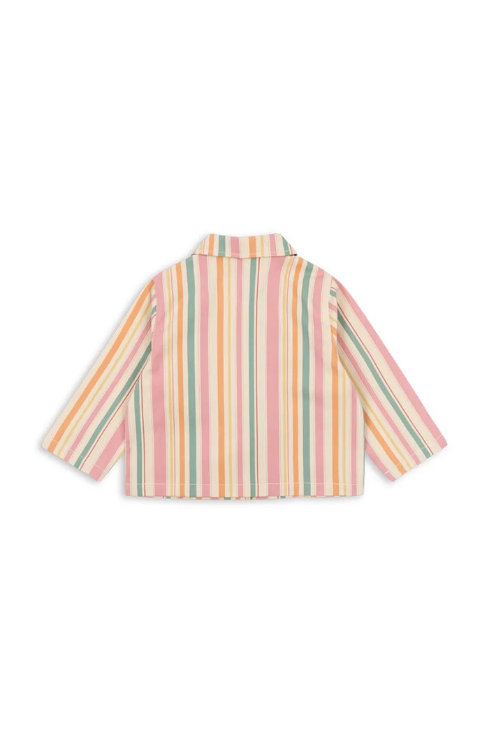 Chłopiec Konges Sløjd kurtka bawełniana dziecięca FRANKIE SHIRT JACKET GOTS KS104826.PPY2 multicolor