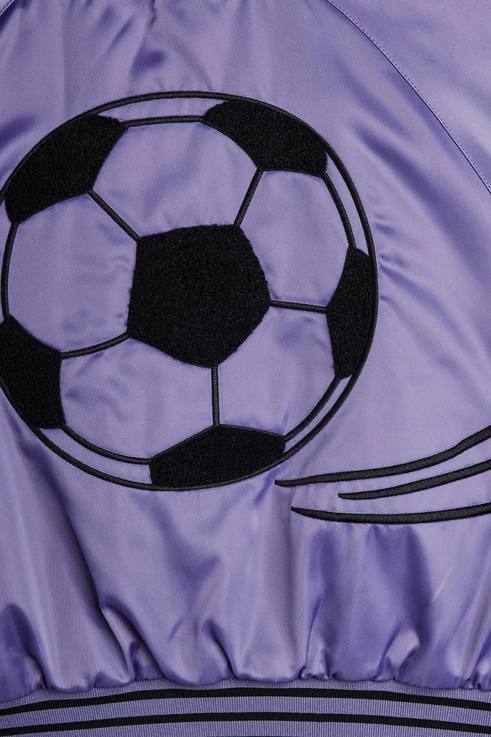 Mini Rodini geacă bomber copii Soccerball 26210106 violet