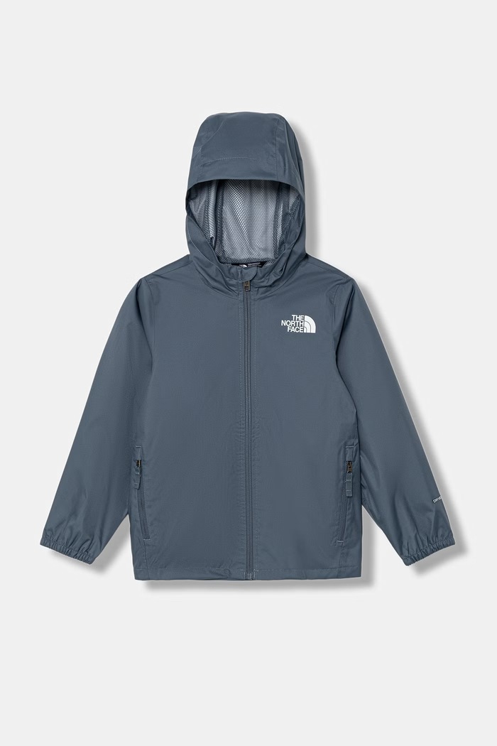 The North Face prijelazna jakna za djecu TEEN ZIPLINE RAIN JACKET plava NF0A8B7Z0U31