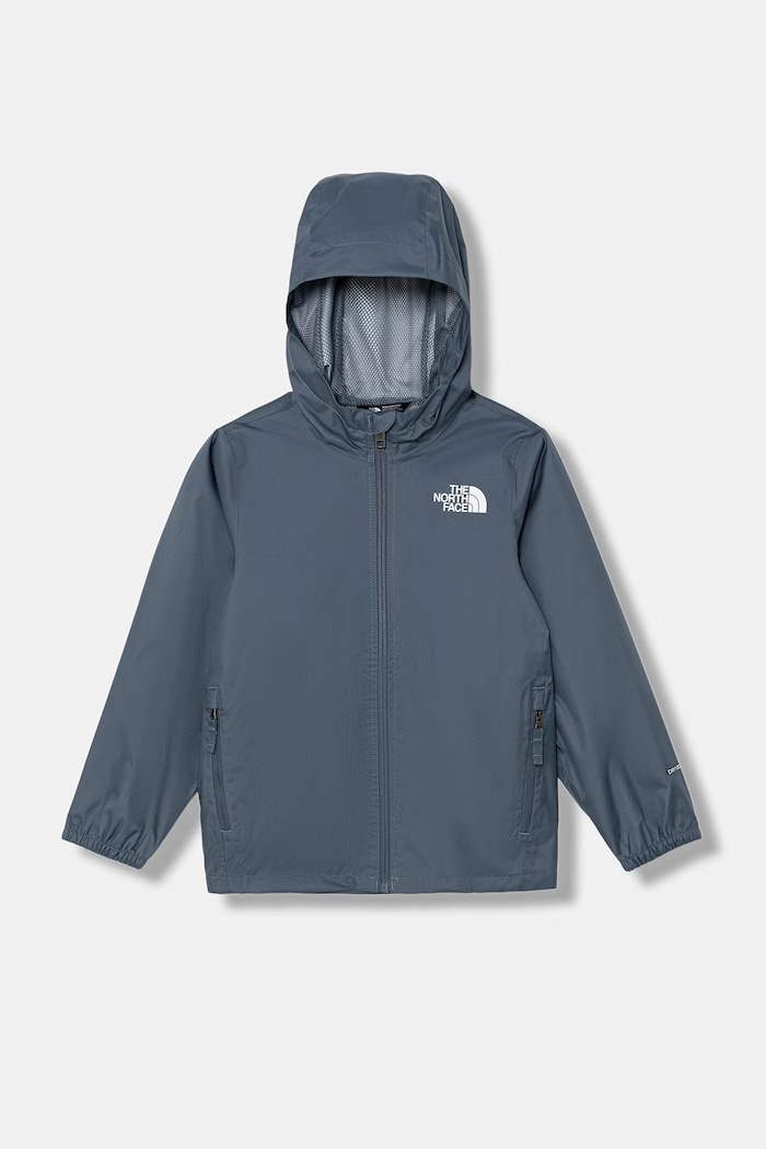 The North Face prijelazna jakna za djecu TEEN ZIPLINE RAIN JACKET plava NF0A8B7Z0U31