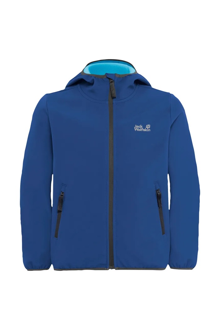 Jack Wolfskin geacă softshell pentru copii FOURWINDS JACKET KIDS A61854.104.152 albastru SS26