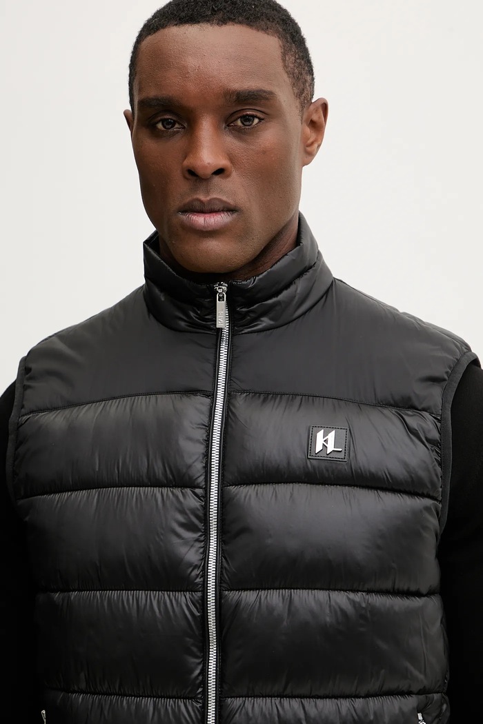 Karl Lagerfeld vestă negru 561590.505091