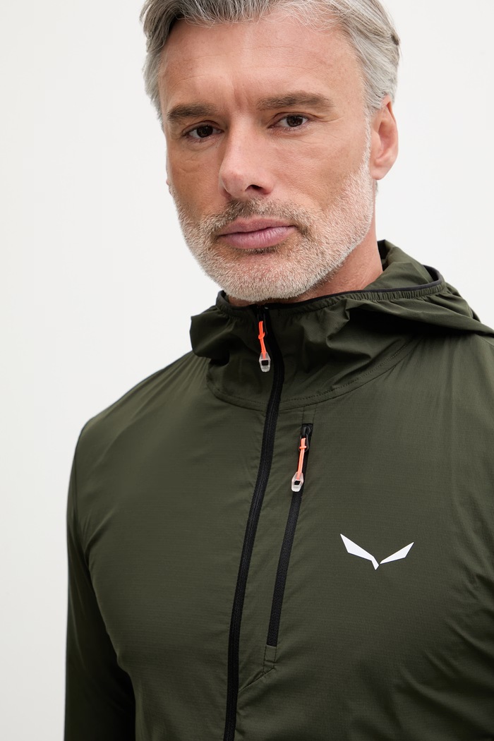 Salewa αθλητικό ανδρικό μπουφάν PEDROC WIND πράσινο 00.0000029284
