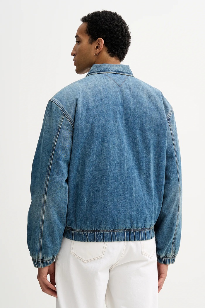 Ρούχα Τζιν μπουφάν Tommy Jeans DM0DM22269 μπλε