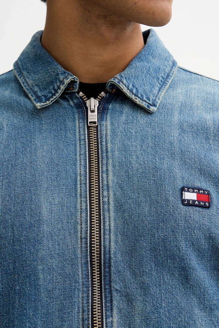 Τζιν μπουφάν Tommy Jeans DM0DM22269 μπλε