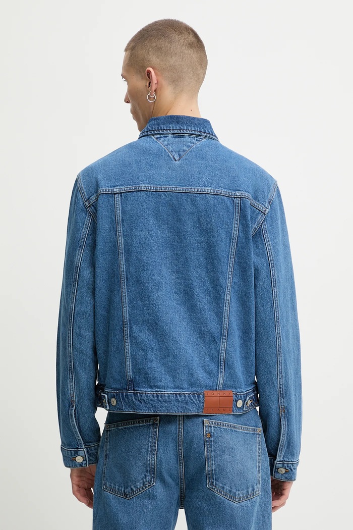 Ruházat Tommy Jeans farmerdzseki DM0DM22635 kék