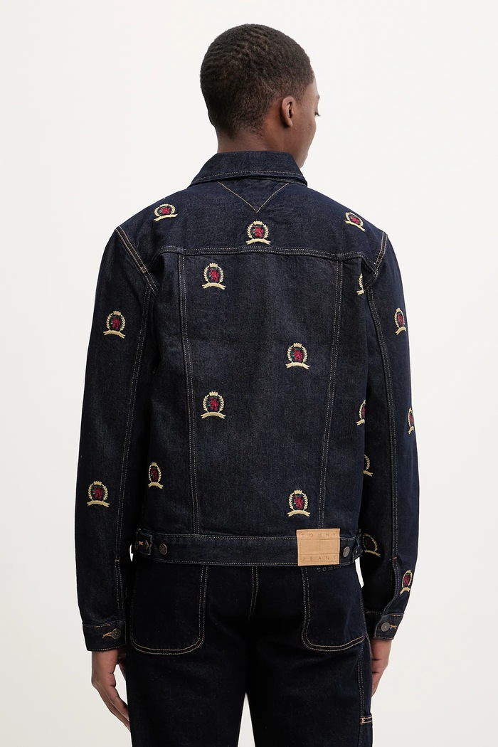 Oblečení Džínová bunda Tommy Jeans DM0DM22988 námořnická modř