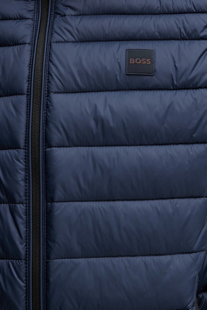 BOSS Orange ujjatlan 50549243 sötétkék