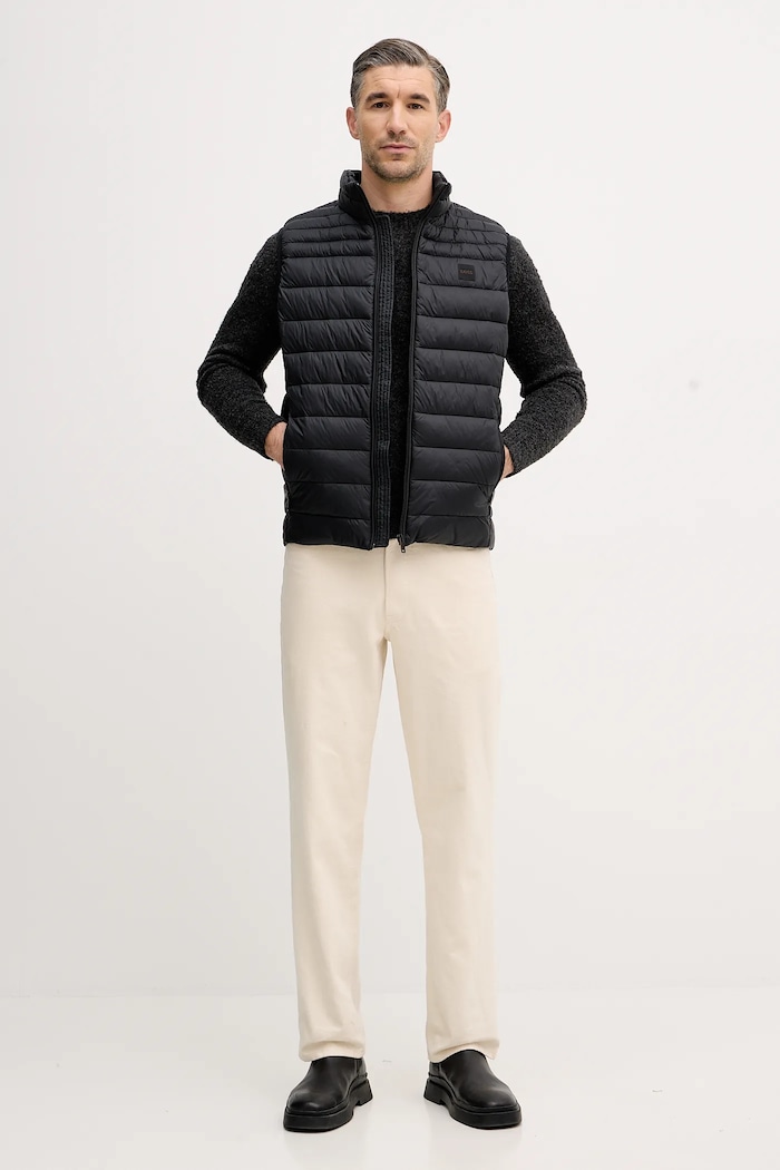 BOSS Orange ujjatlan 50549243 fekete SS26