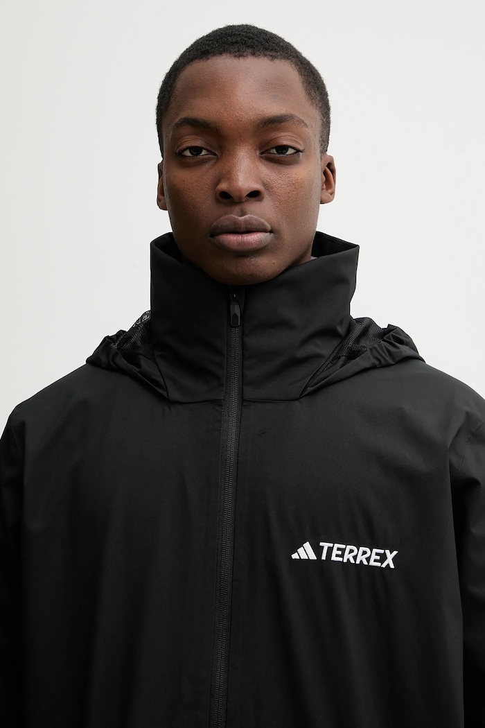 Αθλητικό μπουφάν adidas TERREX Essentials μαύρο JM8692