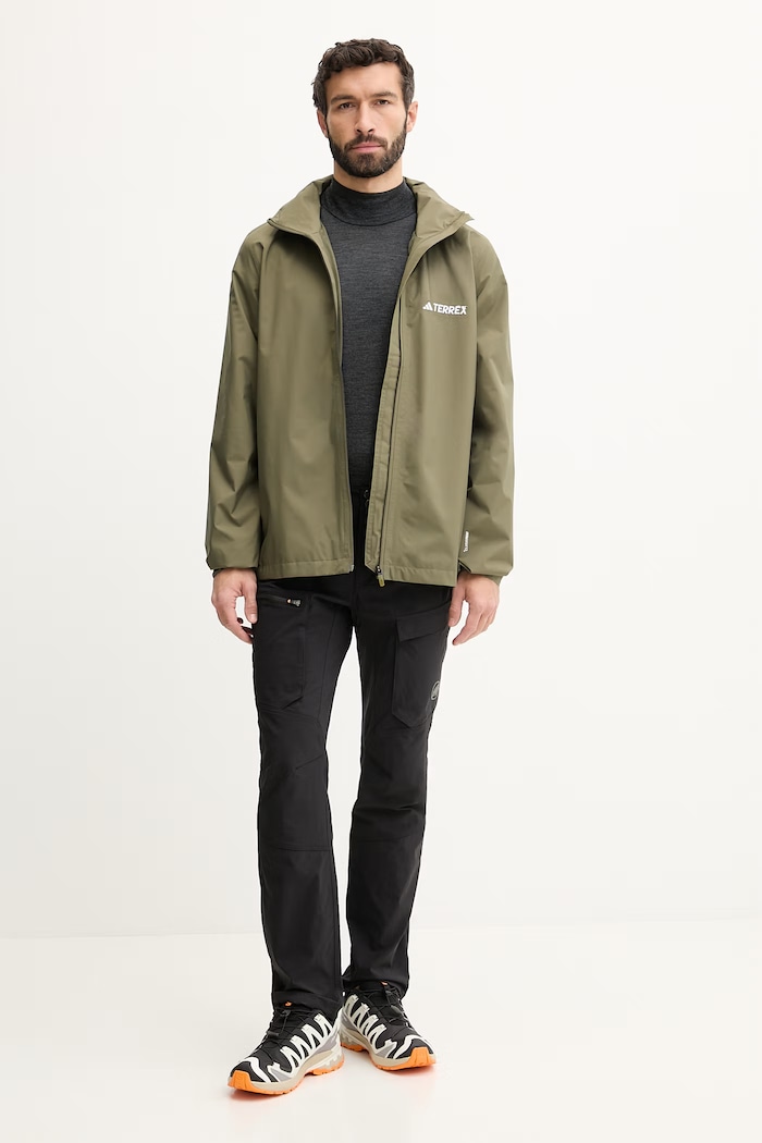 adidas TERREX geacă sport Essentials KA6926 verde SS26